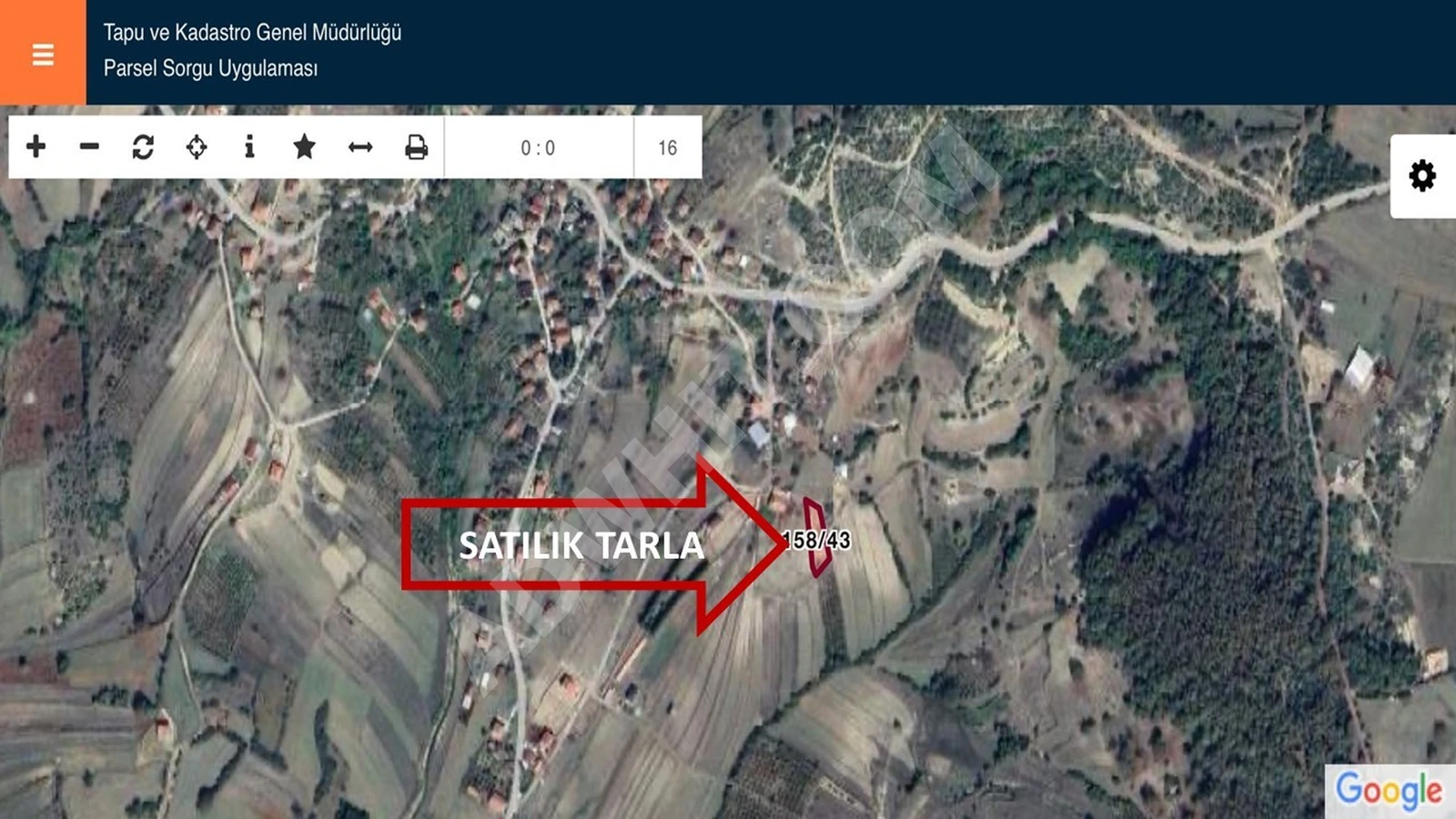 KOCAELİ KANDIRA AKINCIDA SATILIK TARLA görsel