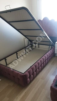 Three beds with a box for sale in the Başakşehir area.