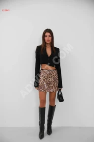 Short tiger skirt