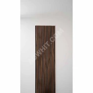 Acoustic alternative wood decorative panels