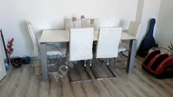Dining table with 6 chairs