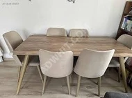 yemek masası 6 'lı 