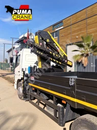 PUMACRANE KATLANIR BOMLU KAMYON VİNÇLERİ