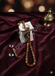 Doğal ahşap tespih