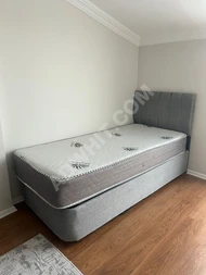 Bed, bed base, headboard