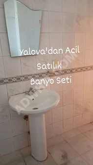 Yalova Gazi Osman Paşa Mahallesinde Acil Satılık Banyo Seti