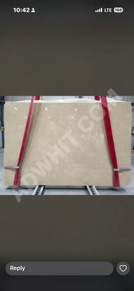 Burdur Beji Mermer - Sahara Krem