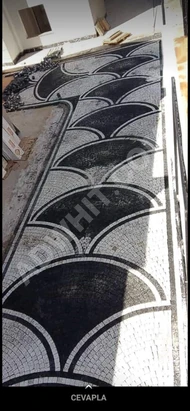 Begonit cube stone application team Halil Konya