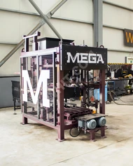 Concrete block and interlock paving production machine (set / group)