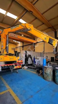 Puma Crane 5 Ton Hidrolik Tam Katlanır Kamyon Üstü Vinç