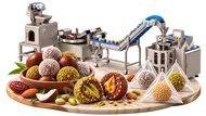 Stuffed date ball production line