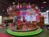 Christmas Theme Carousel Ride