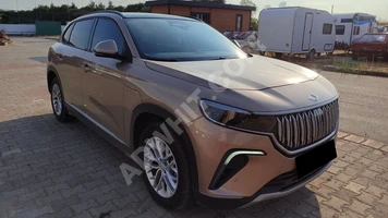 2024 model TOGG T10X V1, rear-wheel drive (RWD), standard range, 10,500 km, no defects.