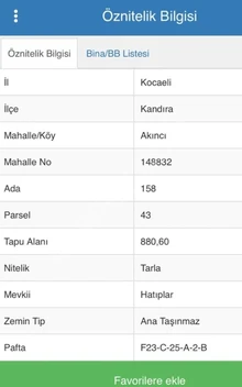 KOCAELİ KANDIRA AKINCIDA SATILIK TARLA görsel 10