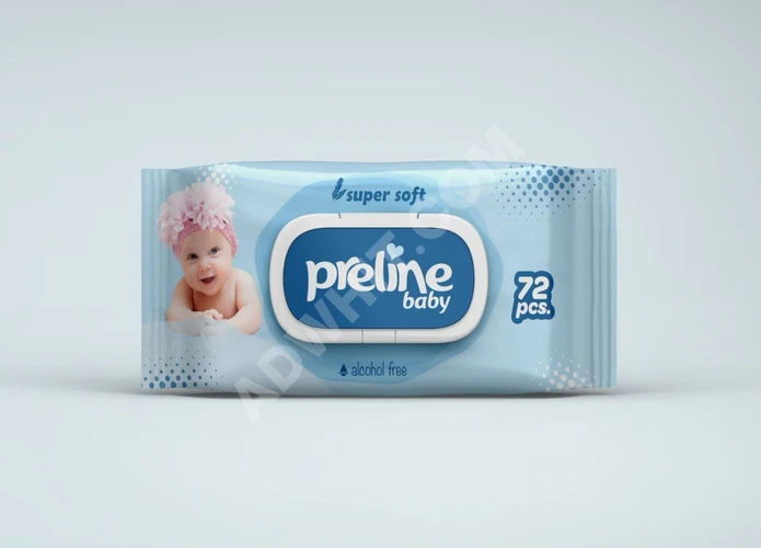 Preline Islak Mendil (72'li Paket)