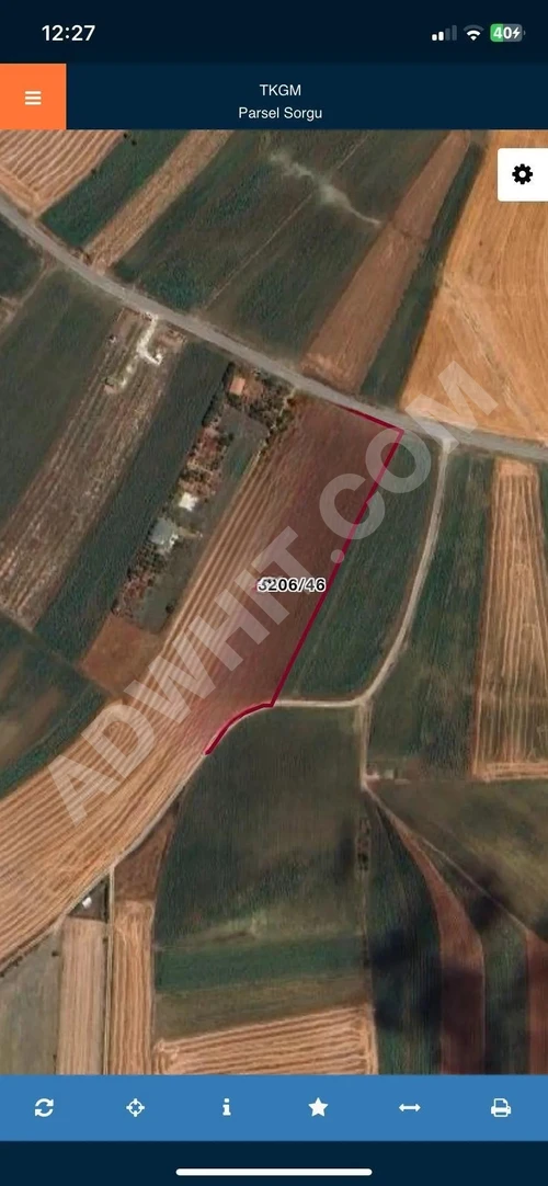 AKÖREN'DE YATIRIMA UYGUN 10.000 M2 SATILIK ARSA