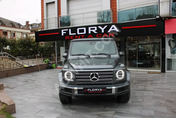 FLORYA RENT A CAR 2020 MERCEDES G350 d AMG PAKET GRAFİT GRİ