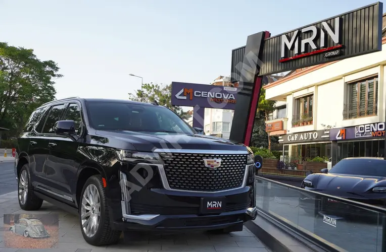 MRN GROUP 2021 CADİLLAC ESCALADE-BASAMAK-GECE GÖRÜŞ-MULTİMEDİA-