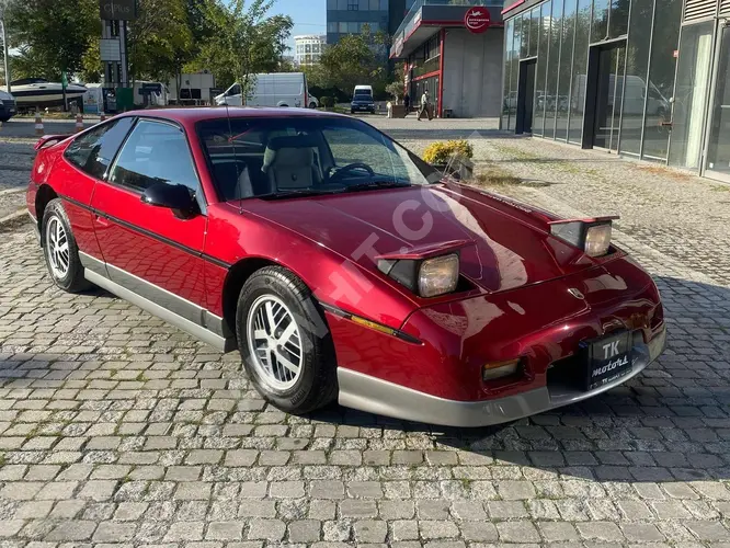 TK motors - 1987 Pontiac Fiero GT orjinal 59.000 mil