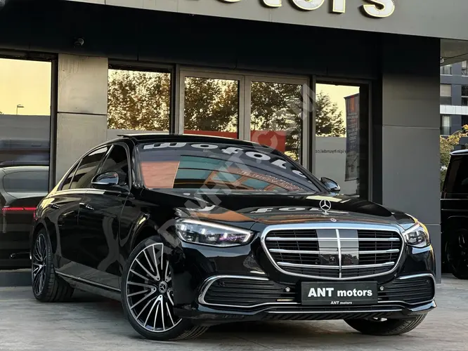 KAZASIZ BAYİ 2023 MERCEDES S450d LONG 4MATIC ARKA AKS+COOLBOX