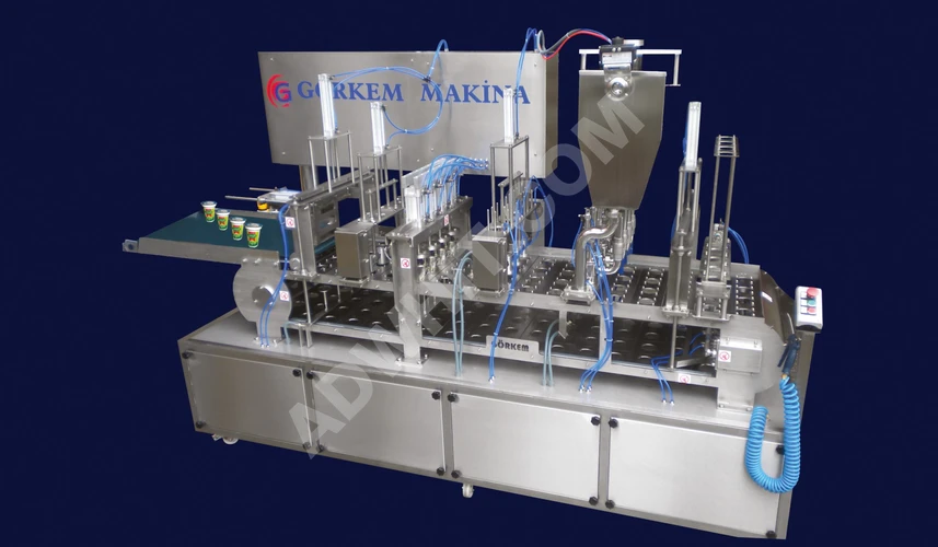 4 YOLLU SU . AYRAN . YOĞURT DOLUM MAKİNASI