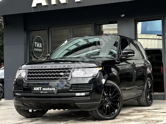KAZASIZ BAYİ 2016RANGE ROVER 3.0TDV6 AUTOBIOGRAPHY BLACK EDITION