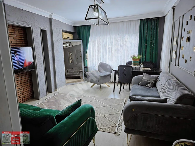 ARZUM'DAN SATILIK 3+1 130 M2 LÜX İÇİ FULL YAPILI METROBÜSE 5 DK