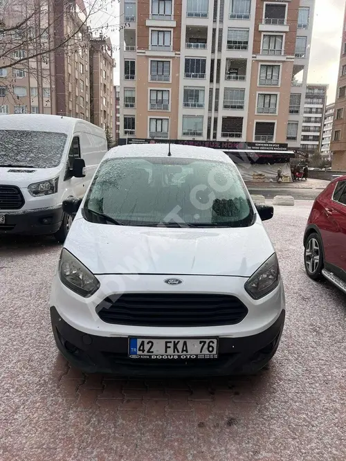 '17 TRANSIT COURIER/ KLİMALI/ ÇİFT SÜRGÜ/ 196.000Km/ MASRAFSIZ