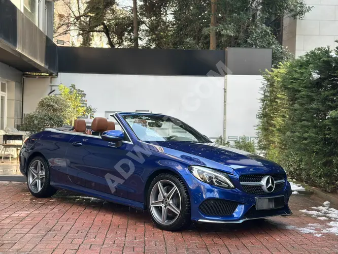 SAN OTOMOTİV 2017 MERCEDES C 180 CABRIO AMG AIRSCARF TABA TENTE