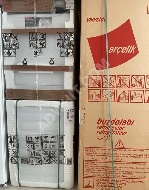 3'lü Arçelik beyaz eşya seti, kapalı kutu, garantili, faturalı