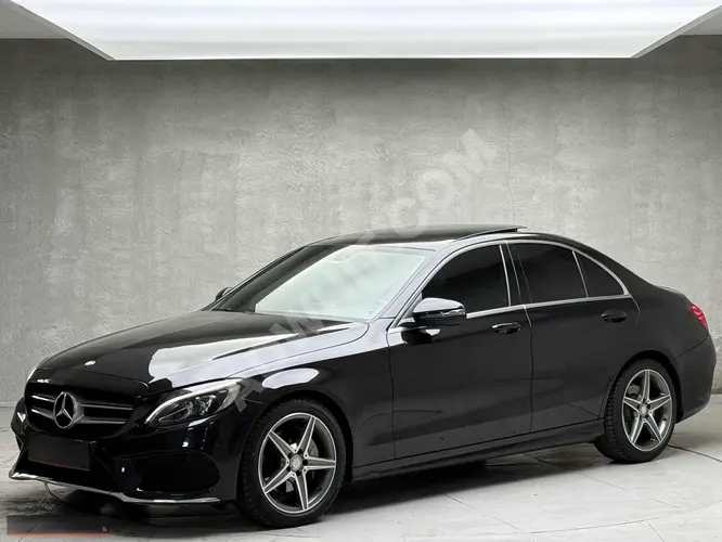 ORJİNAL MERCEDES C180 AMG CAM TAVAN MASRAFSIZ EMSALSİZ 1.79KREDİ