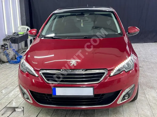 -WINCARS- 2015 308 1.6BlueHDİ EAT6 HATASIZ BOYASIZ CAM TAVAN'LI