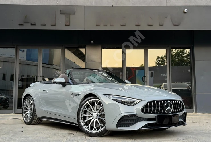 HATASIZ BAYİ 2023 MERCEDES SL 43 AMG+MANUFAKTUR+ARKA AKS+SOĞUTMA