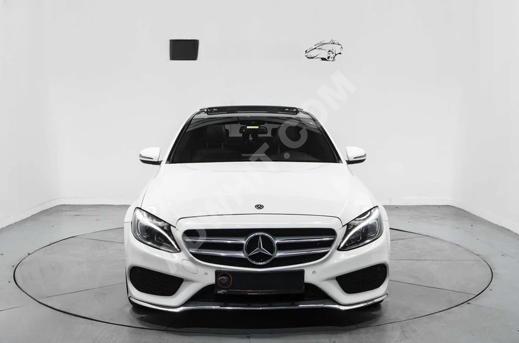 MÇK MOTORS'DAN 2018 MERCEDES C200 AMG CAM TAVAN ISITMA+HAFIZA