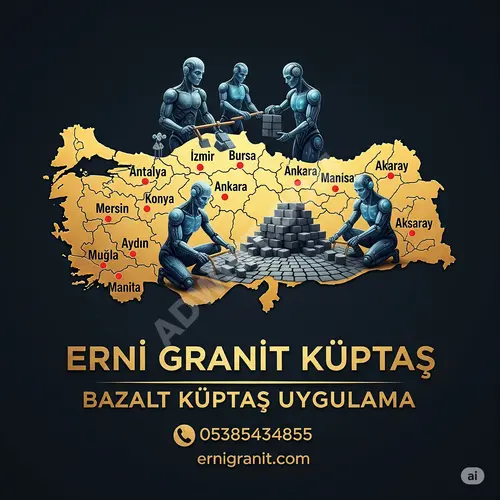 Bazalt küptaş Van Diyarbakır begonit küptaş uygulama 