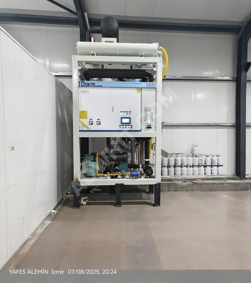 10 Ton Otomatik Tüp Buz Makinesi