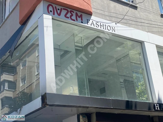 Kozan Gayrimenkul'den kiralık Zübeyde Hanım da 70 m2 dükkan