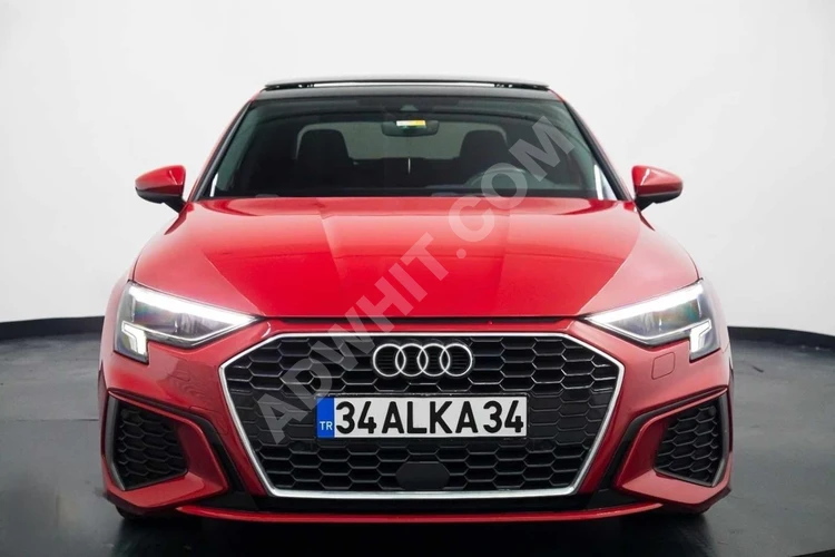 22 ÇIKIŞLI AUDİ A3 35 TFSİ 150HP S-LİNE EN DOLUSU SERVİS BAKIML