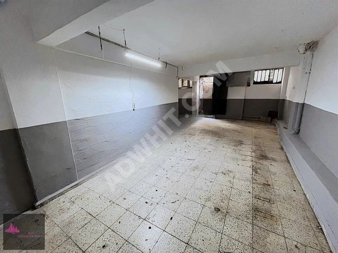ELİFDEN TEKSTİLE,İMALATHANEYE,DEPOYA UYGUN 130m2 DÜKKAN