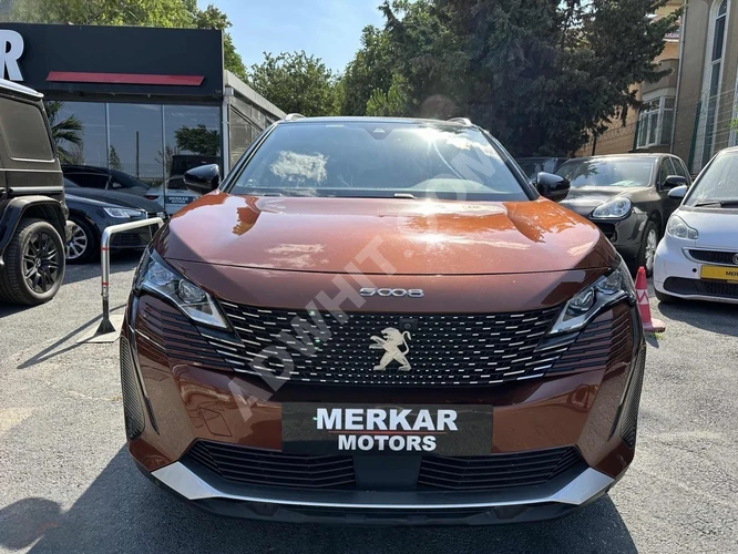 MERKAR - 2021 Peugeot 5008 GT Cam Tavan-FocalSes-Masaj-7Koltuk