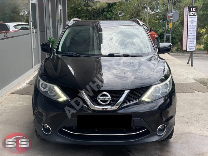 SLS-2016 NİSSAN QASHQAİ 1.2 DIG-T SKYPACK BAKIMLI DEĞİŞENSİZ
