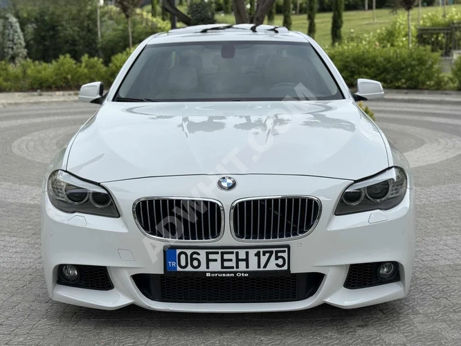 BMW 5.20d EXCLUSİVE M SPORT F10 KUSURSUZ EMSALSİZ TEMİZLİKTE
