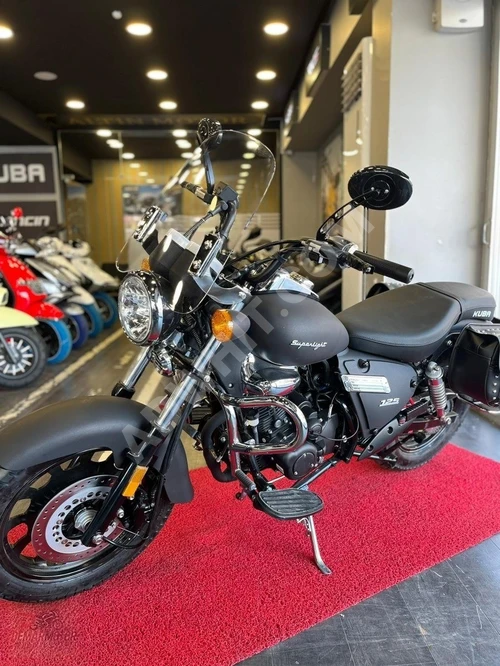 KUBA Superlight 125 | Sıfır 2025 Chopper Stili Garantili |