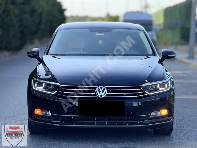 DEMİREL AUTODAN 2.0 PASSAT OTOMATİK SİYAH İÇİ BEJ BAKIMLI TEMİZ