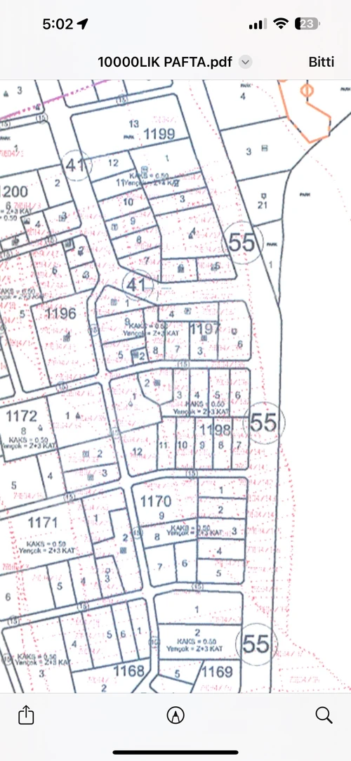 Arnavutköy Dursunköy Mahallesi'nde bağımsız tapulu 3295 m² satılık arsa.