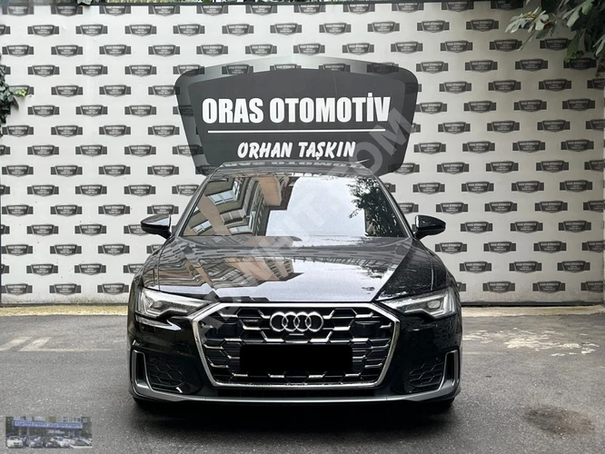 ORAS'DAN 2025 MODEL AUDİ A6 40 TDI S LİNE BOYASIZZ NAVİGASYONLU