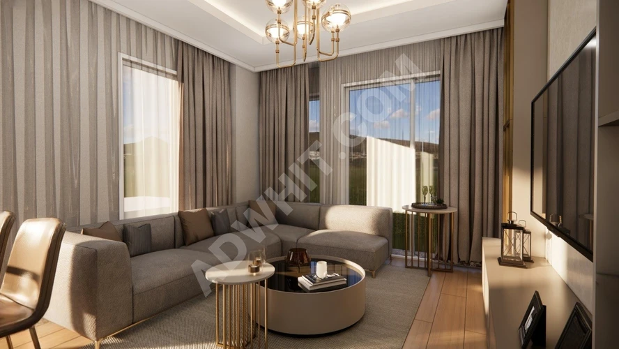 LEDA NEXA SATIŞ OFİSİNDE MUHTEŞEM KÖŞE SATILIK 3+1 DAİRE-B4