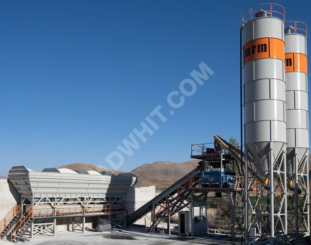MRM 100C Sabit Hazır Beton Tesisi