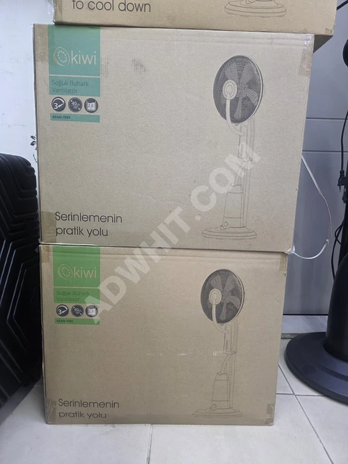 Su püskürtmeli vantilatör