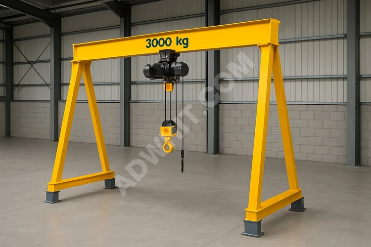 3 tok kapasiteli Mobil vinç